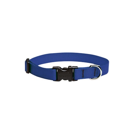 Lupine LupinePet Basic Solids Blue Blue Nylon Dog Adjustable Collar 17501